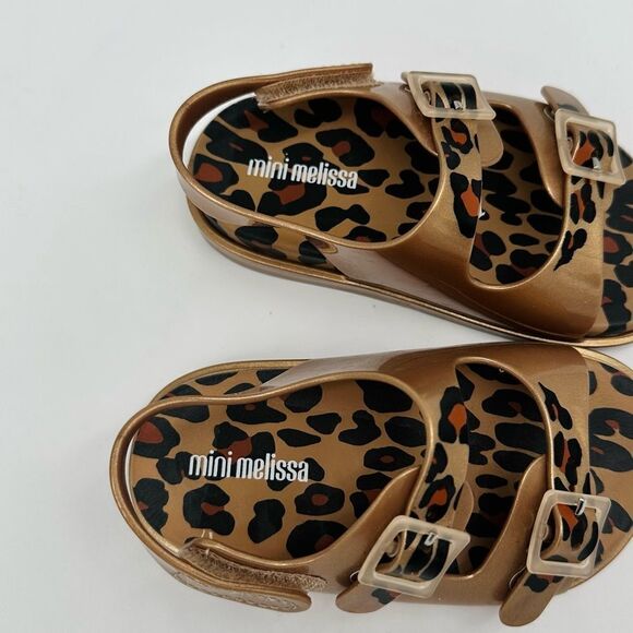 MINI MELISSA
Girl's Wide II Leopard Print Sandals - Picture 4 of 4